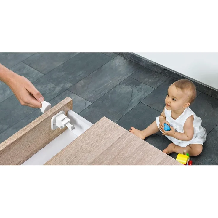 Reer Magnetschloss mit Montagehilfe 4 Stück – Bild 6