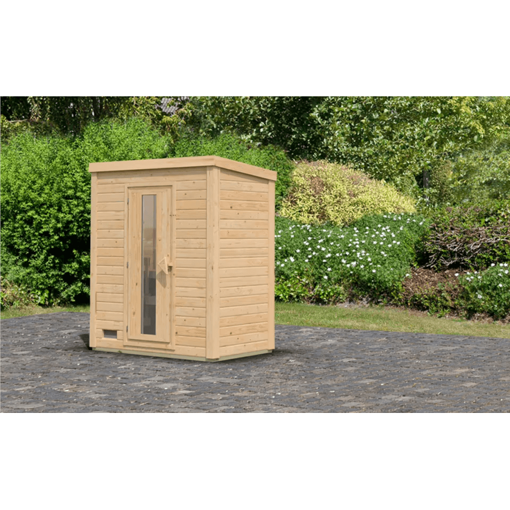 Karibu Sauna Hytti 0 naturbelassen ohne Ofen