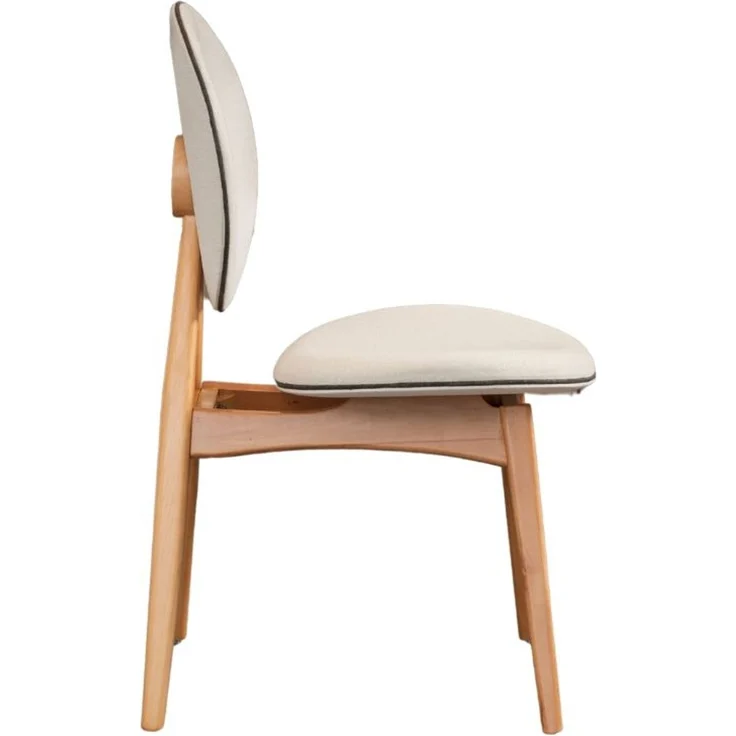 Skye Decor 'Touch - Oak, Beige' Stuhlset (2-teilig), Eiche / Beige, 52 x 91 x 44 cm – Bild 5