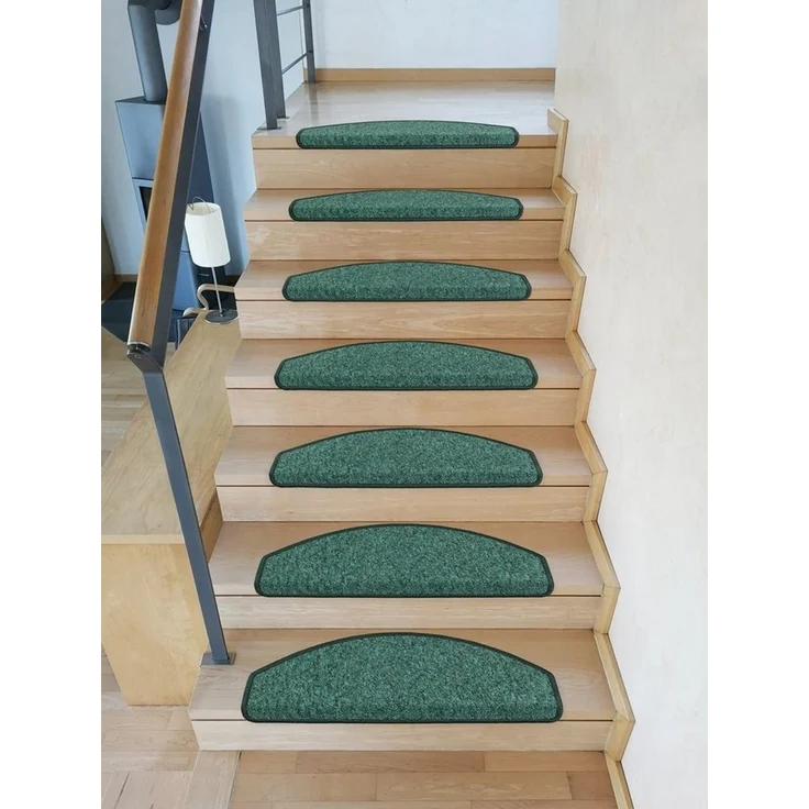 Metzker® Stufenmatte Stufenmatten Rambo New Halbrund Einzeln und SparSet´s, halbrund, Höhe: 5 mm, 15 Stück im Set - Grün – Bild 2
