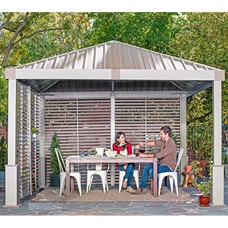 Sojag Aluminium Pavillon Nanda 1212 inkl. – Bild 7