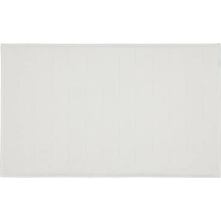 Villeroy & Boch Badematte Coordinates Carré 2553, hochwertige Baumwolle, brillant white, Made in Germany