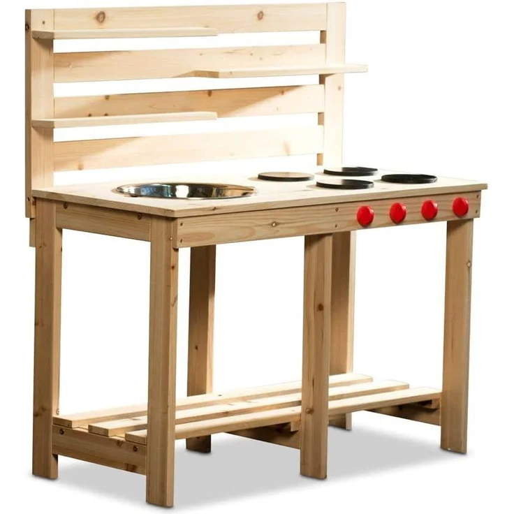 Coemo Matschküche Outdoor-Küche Garten-Spieltisch für Kinder – Bild 2