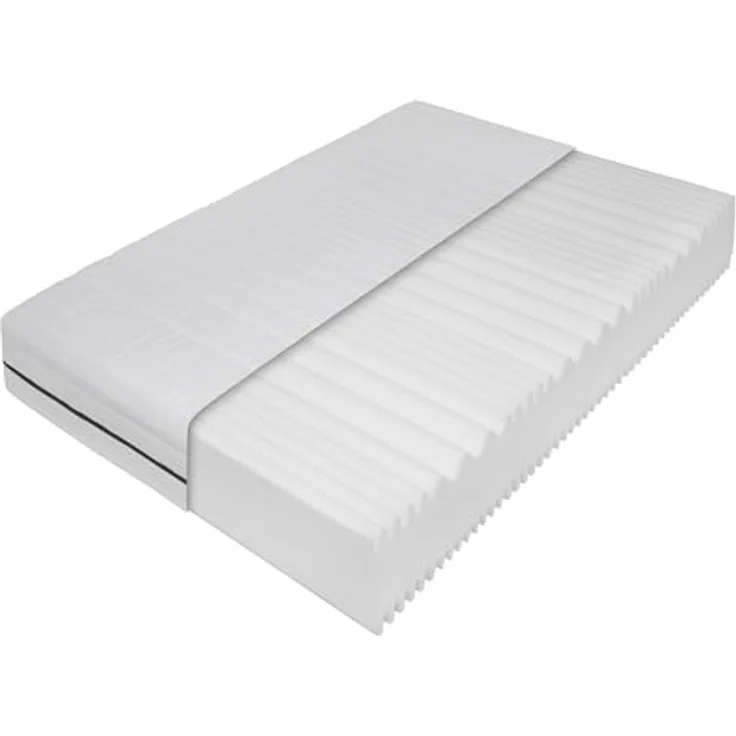 Sleepneo - Orthopädische 7 Zonen Matratze 120x190 - Höhe ca. 18cm - Härtegrad H3 & H4 - Kaltschaummatratze ergonomisch stützend - Oeko TEX & CertiPUR Zertifiziert – Bild 5