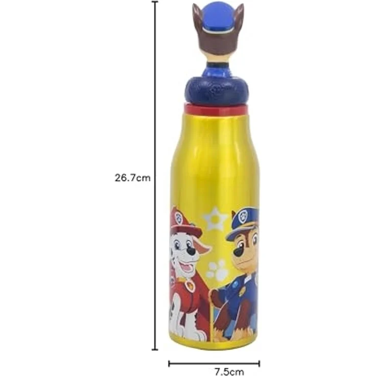 Paw Patrol Trinkflasche Aluminium, 690 ml, mit Sicherheitsverschluss – Bild 4