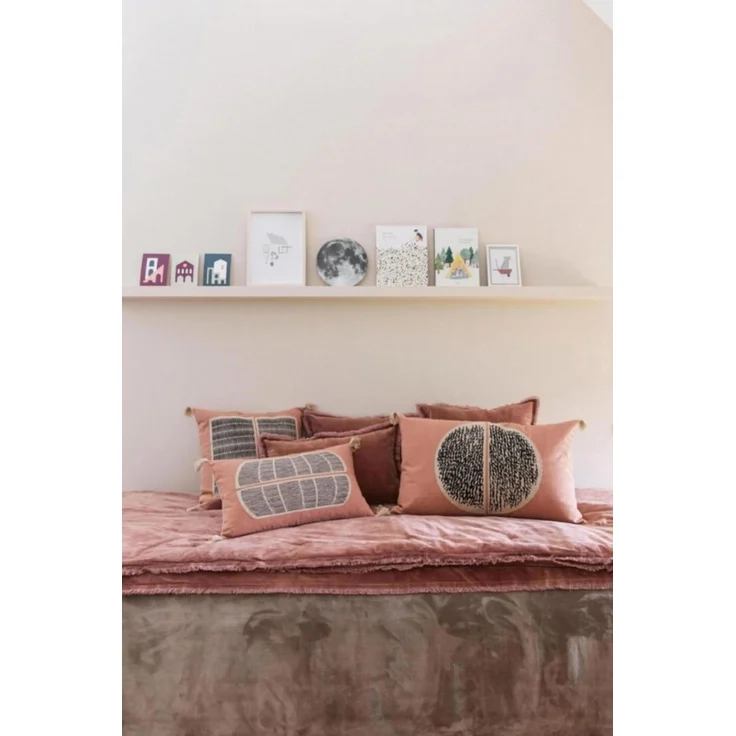 VIVARAISE FARA BLANKET Rosew 135X200