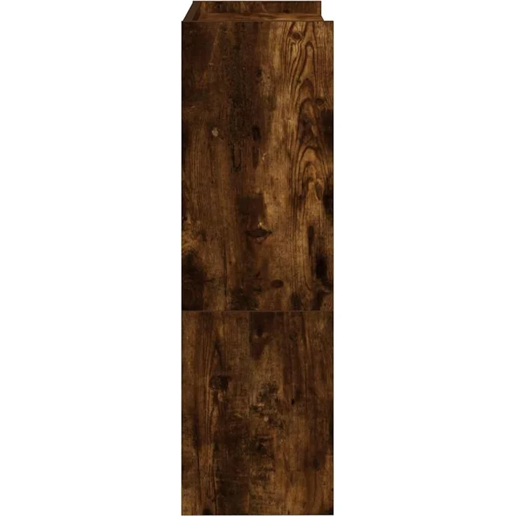 vidaXL Schuhregal Räuchereiche 60x25x81 cm Holzwerkstoff 859882 – Bild 4