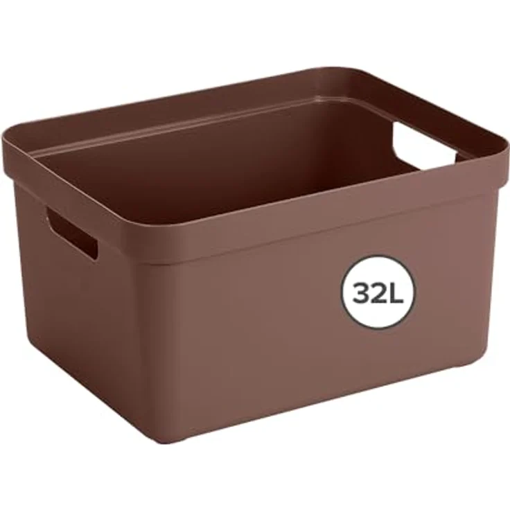 Sigma home Aufbewahrungsbox 32L schoko – Bild 1