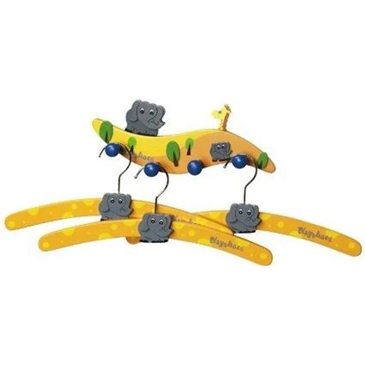 Playshoes Gardrobe mit 3 Kleiderbügeln