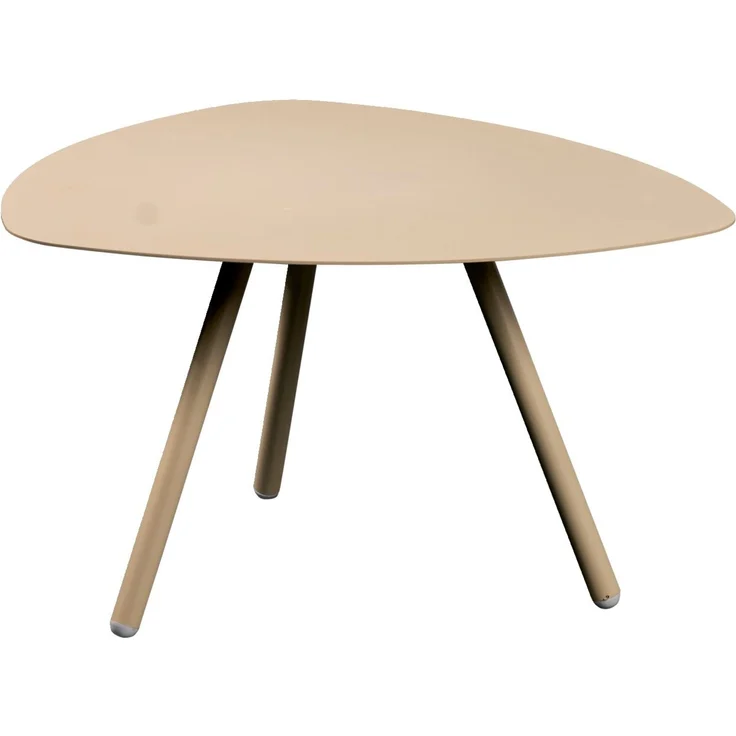 XORA 'MIRA' Beistelltisch, Metall creme, 60 x 35 x 60 cm, outdoorfähig – Bild 1