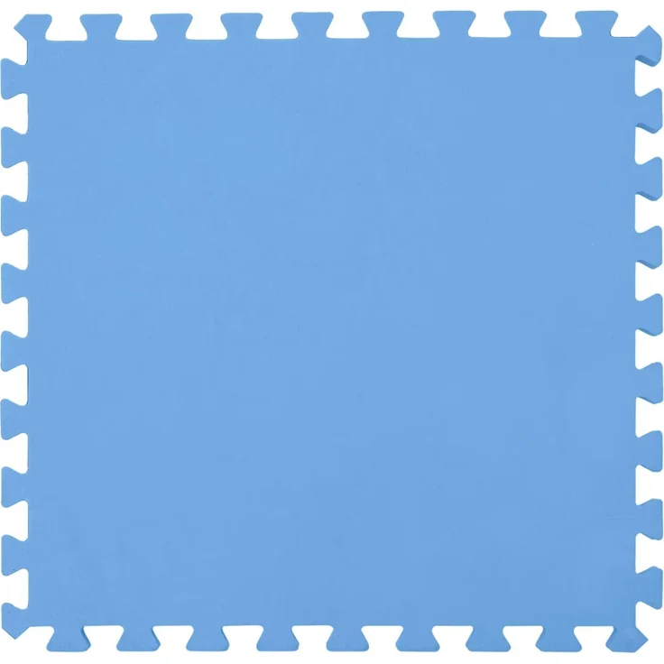 vidaXL Pool Bodenschutzmatte 16 stk. Ø 235 cm Rund EVA-Schaum Blau 42042635 – Bild 4