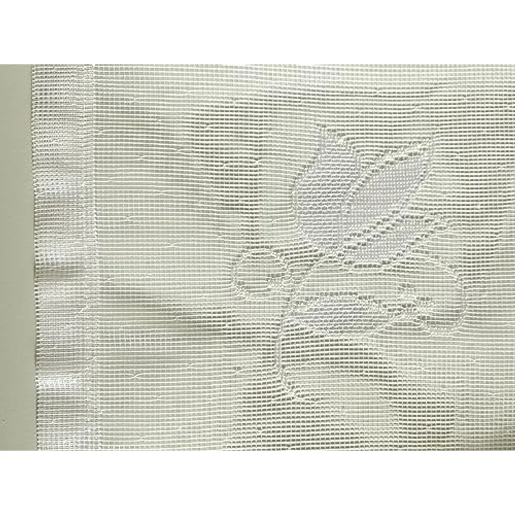 Clever-Kauf-24 Gardine Fertiggardine m. Universalband weiß Edel Jacquard, transparent, Store – Bild 8