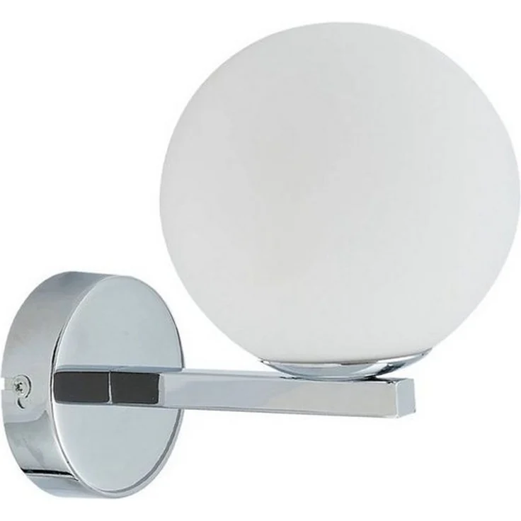 Lucande Wandleuchte Bidolo, Metall, Chrom IP44, 1x8 W LED – Bild 5