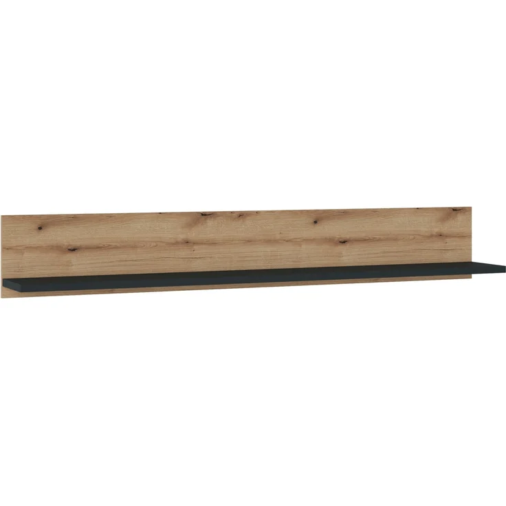 Wohnwand >Corte< (3-teilig) in Coast Evoke Eiche Dekor - 265x165x45 (BxHxT) – Bild 6