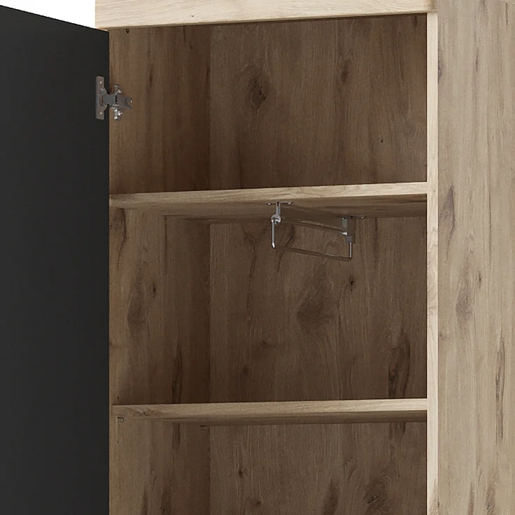 Garderoben Hochschrank modern in Eiche TRIPOLI-129 – Bild 5