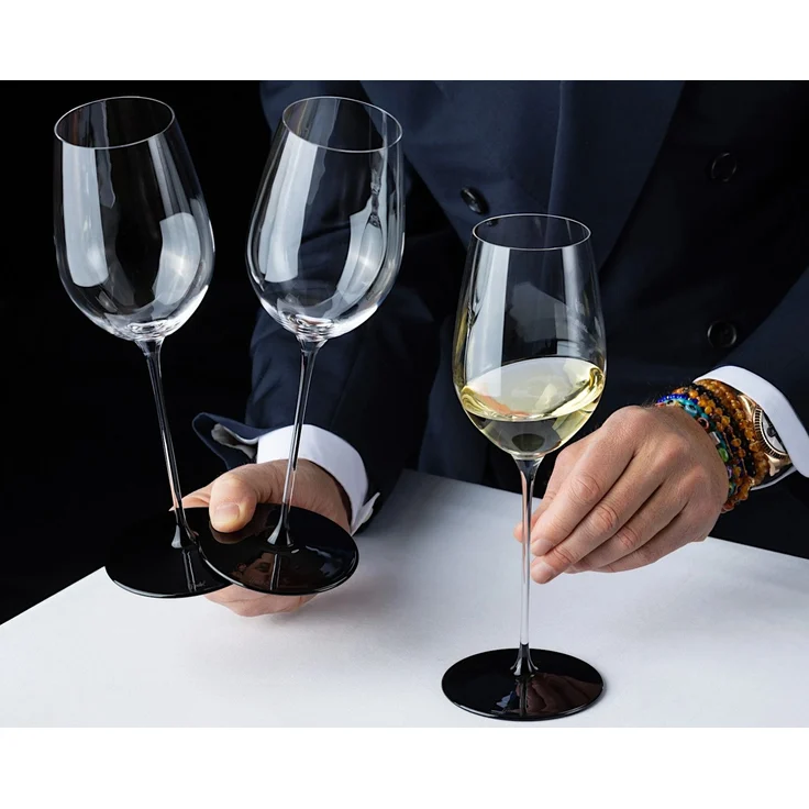 RIEDEL 4110/00 FATTO A MANO BLACK TIE Bordeaux Grand Cru Weinglas – Bild 7