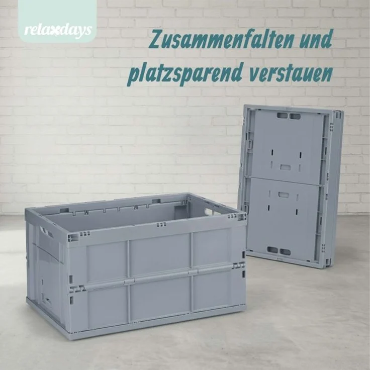 Relaxdays 10 x Klappbox stabil – Bild 7