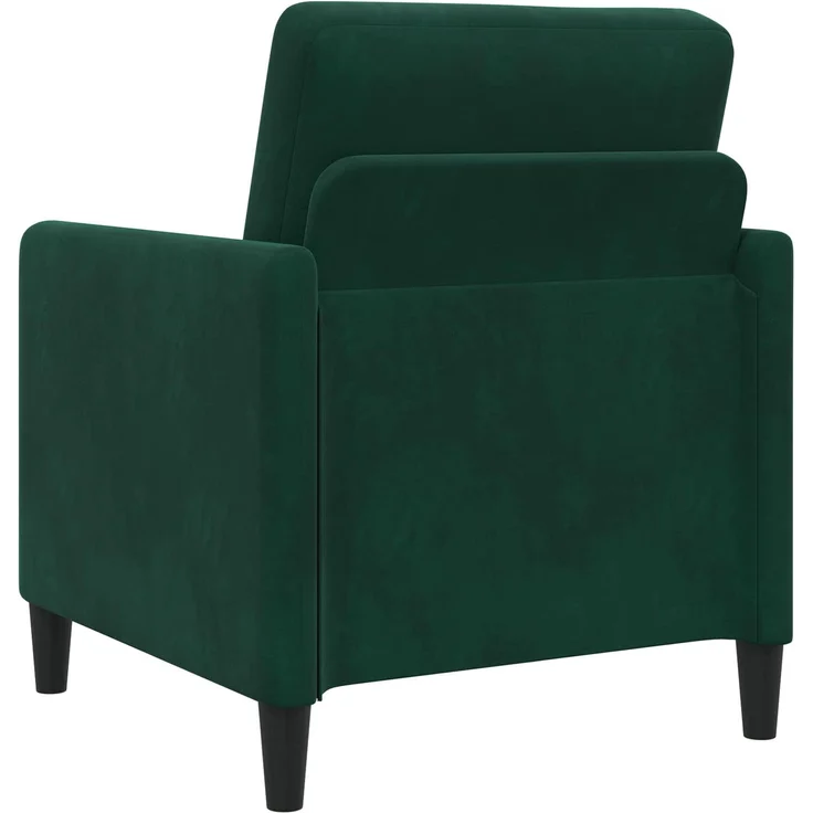 vidaXL Sofa Set mit Stauraum 2 stk. Dunkelgrün Polyester 3429248 – Bild 5