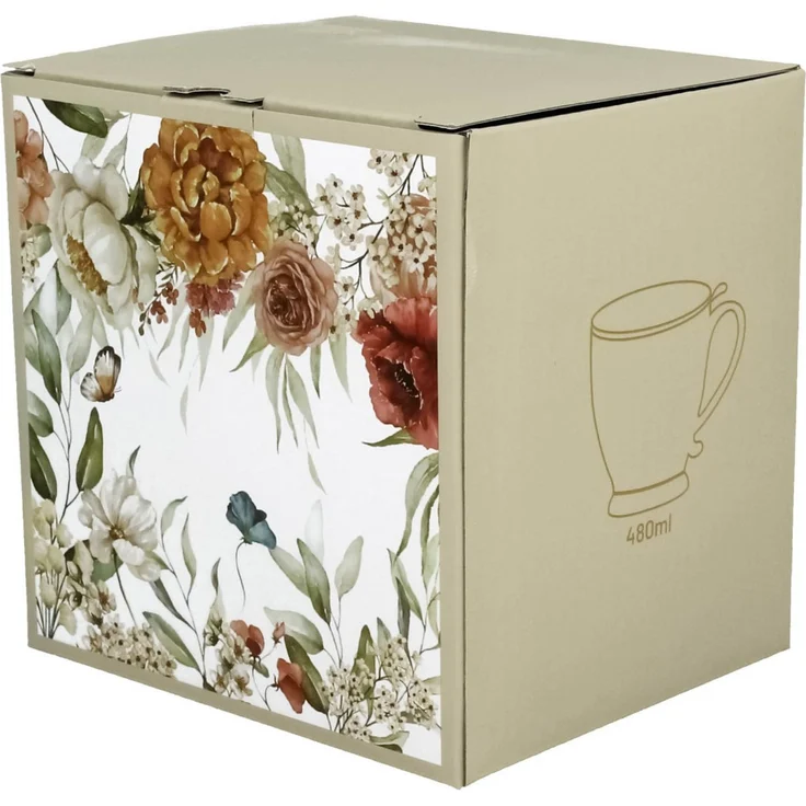 DUO Becher REBECCA mit Fuß, 500 ml, inkl. Deckel und Teesieb, New Bone China Porzellan – Bild 6