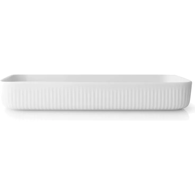 Eva Solo Legio Nova Servierform, Servierschale, Servierplatte, Porzellan, Weiß, 24x12 cm, 887293