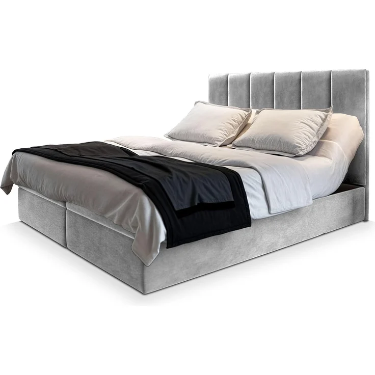 Masseno Boxbett BARINO 140x200 cm mit Bonell Matratze und Topper