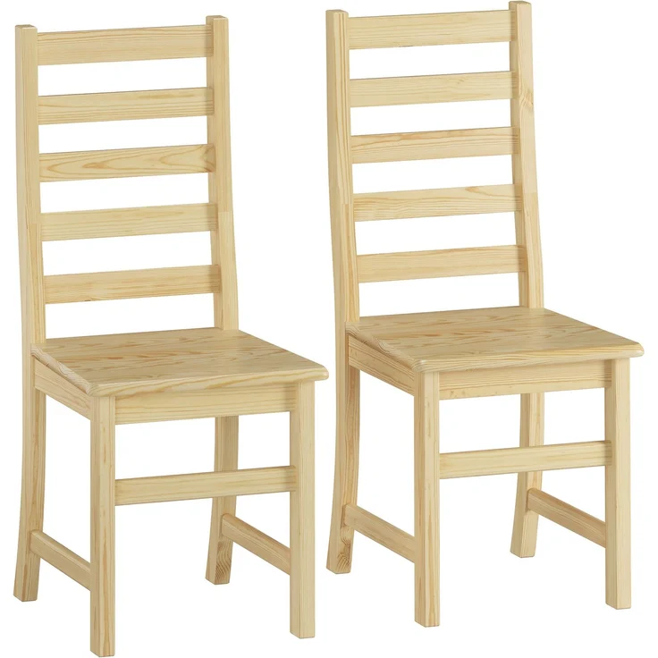Küchenstuhl Massivholzstuhl Esszimmerstuhl Kiefer Stühle 90.71-21-D – Bild 1