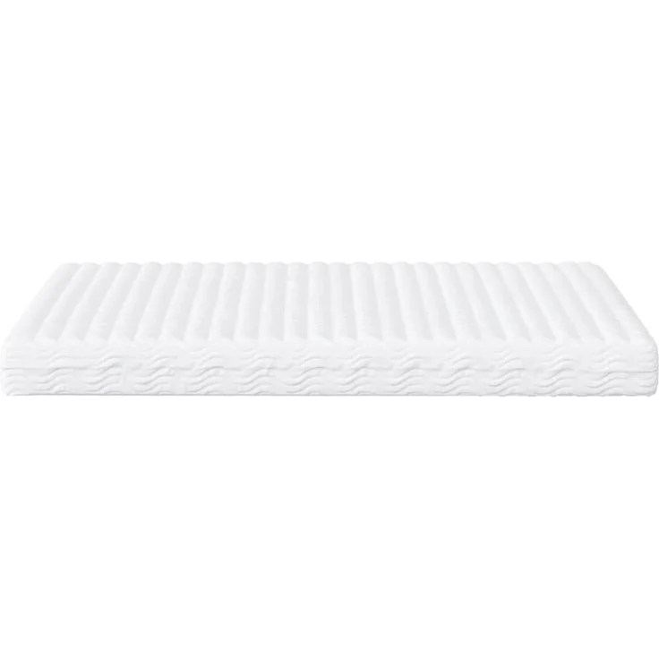 vidaXL Schaumstoffmatratze Weiß 160x210 cm Härtegrad H2 H3 4016635 – Bild 4