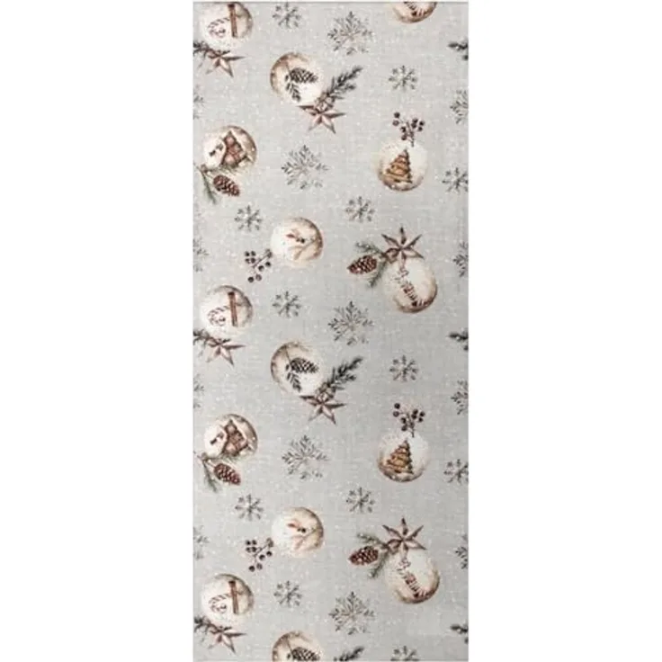 HOME WOHNIDEEN Tischläufer FELIZ NAVIDAD (1-tlg), Tischläufer, Dekostoff bedruckt