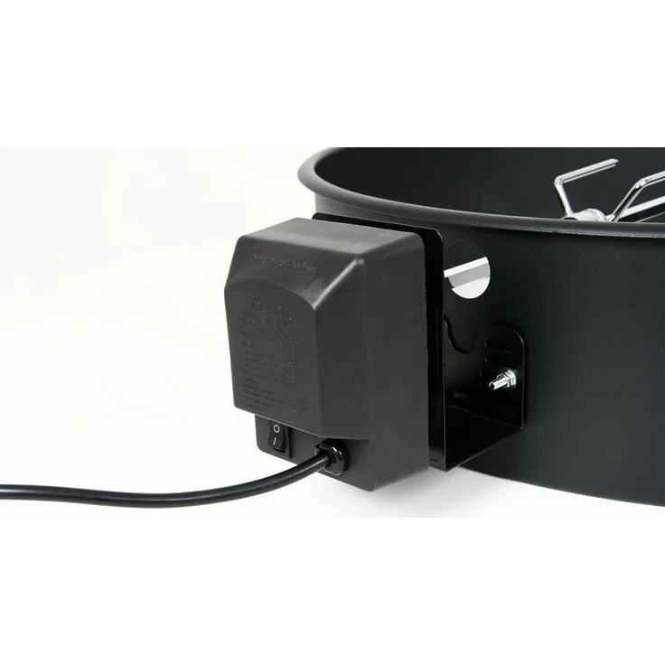 BBQ-Toro Grillspieß Grillspieß-Set für Ø 57 cm Kugelgrill, Spieß, inkl. Motor – Bild 3