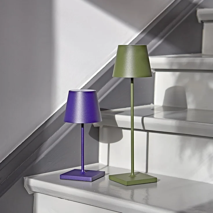 SIGOR LED Tischleuchte Akku-Tischleuchte, Dimmbar, LED fest integriert, Warmweiß – Bild 7