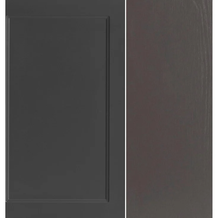 Küchenzeile 300 cm in grau, Arbeitsplatte in Eiche, MONTERREY-03 – Bild 9