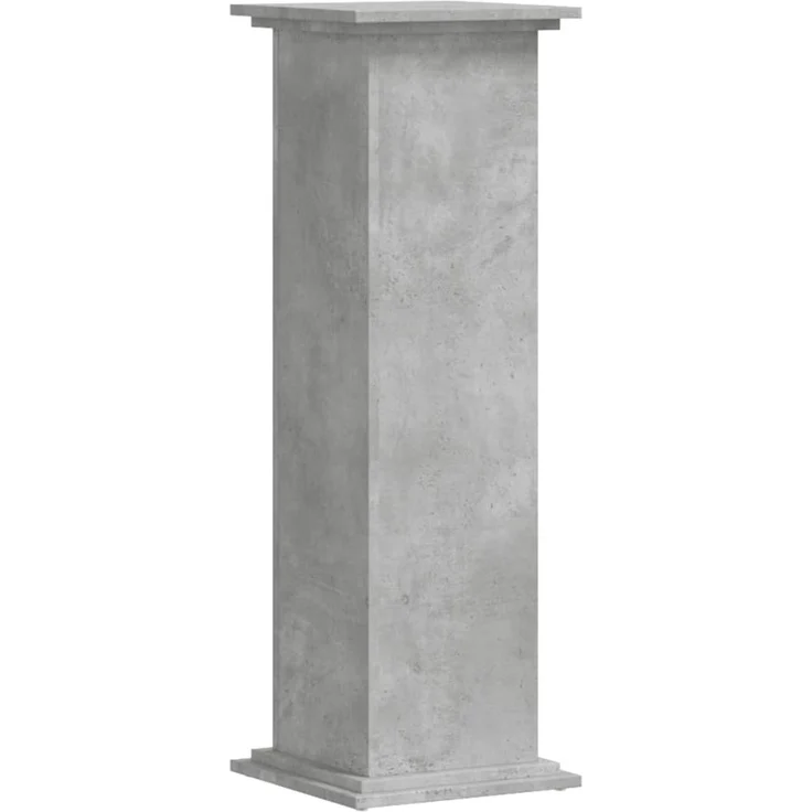 vidaXL Pflanzenständer Betongrau 33x33x100 cm Holzwerkstoff 852981 – Bild 5