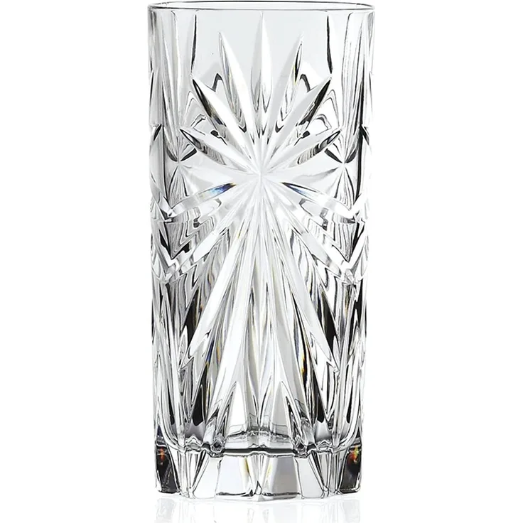 RCR Longdrinkglas RCR Oasis HB Tumbler 6er set, Kristallglas