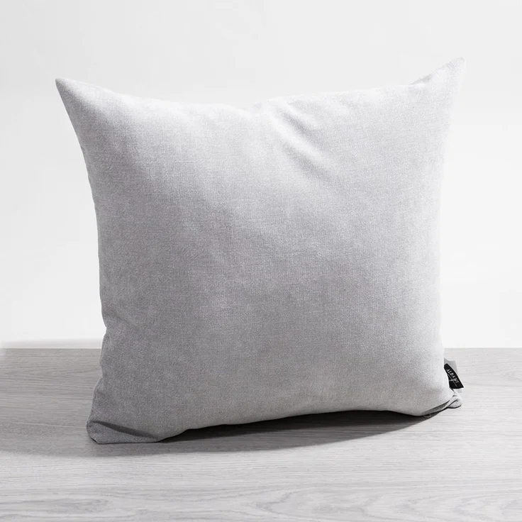 Kissen Deko von Lysel - grau Toledo 50x50 Polyester kissenbezug Dekokissen – Bild 1