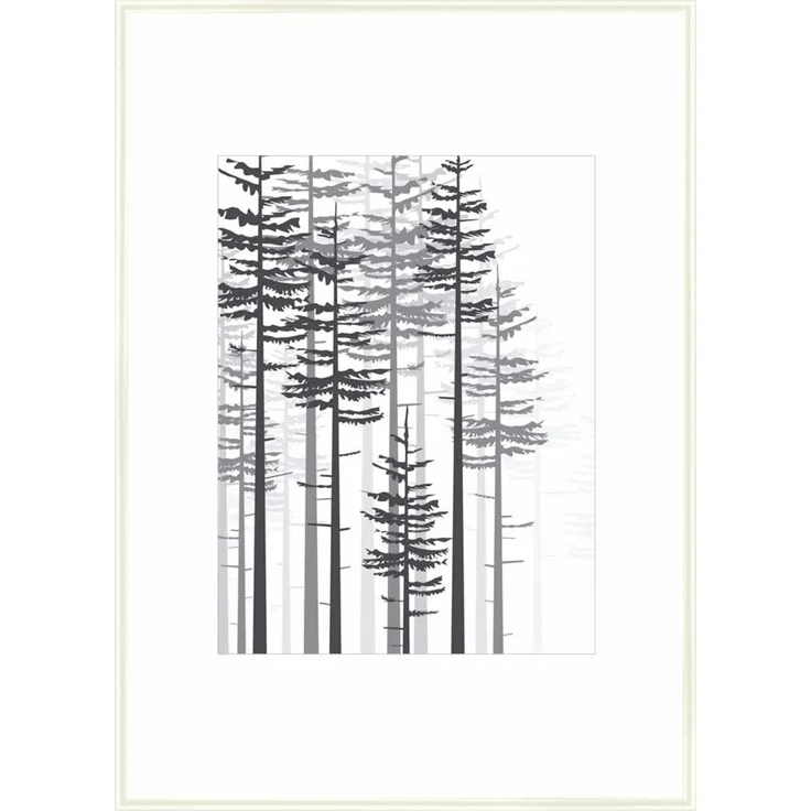 Bilderrahmen Modern cremeweiß, 21 x 29,7 cm (A4)