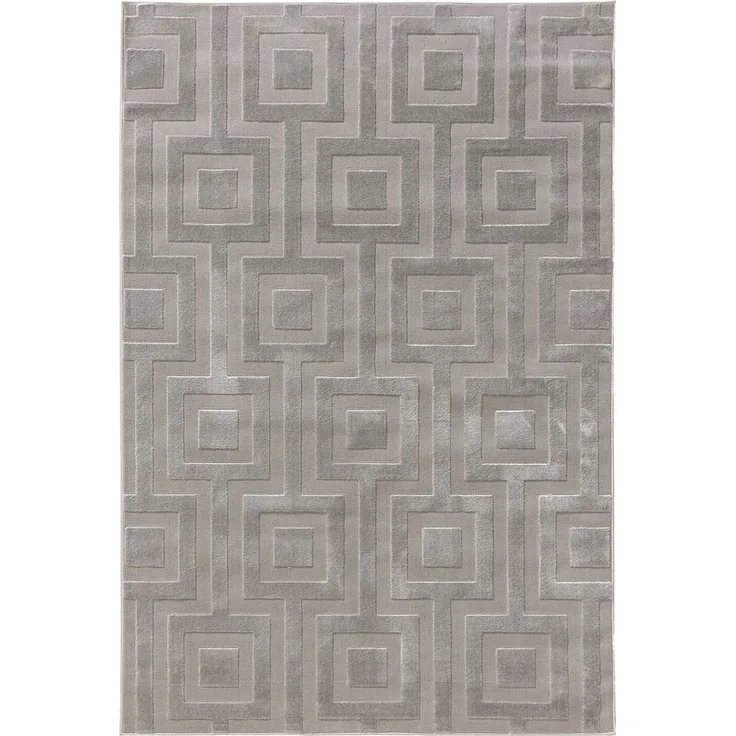 benuta Teppich Claire, rechteckig, Höhe: 6 mm, Teppich Wohnzimmer, Esszimmer, Schlafzimmer, Flur, Boho, Pflegeleicht