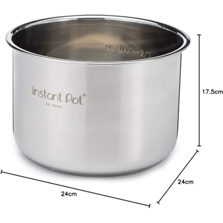 Instant Pot - Edelstahl Innentopf 8L IP 212-0601-01 – Bild 6