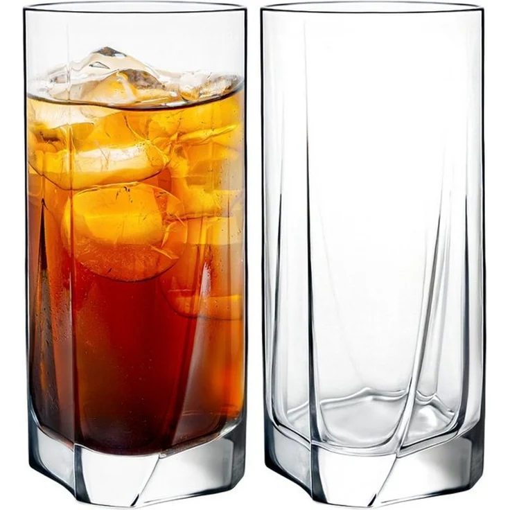 KONZEPT Gläser-Set 6 teilig/12 teilig, Longdrinkgläser, groß-280ml, 12-tlg, sicheres,Klares Glas ohne Mängel, Robust und langlebig – Bild 4