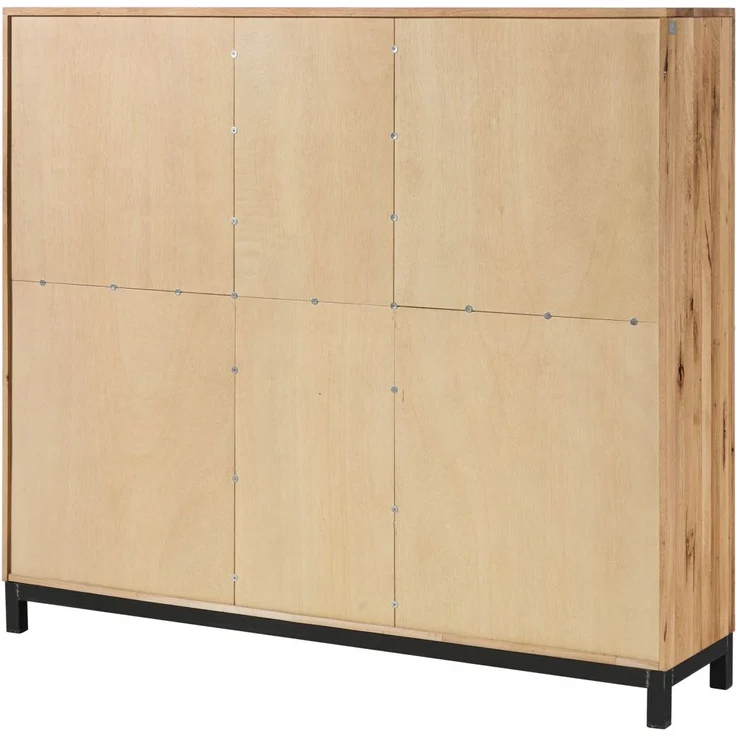Highboard Wildeiche 166x40x148 natur geölt VILLANDERS #107 – Bild 4