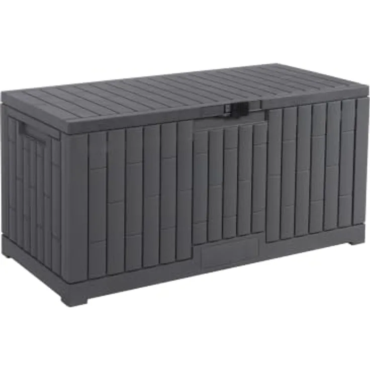 Koll Living Gartenbox Mara, 454 Liter, wetterbeständig, 135 x 58,7 x 65 cm, grau