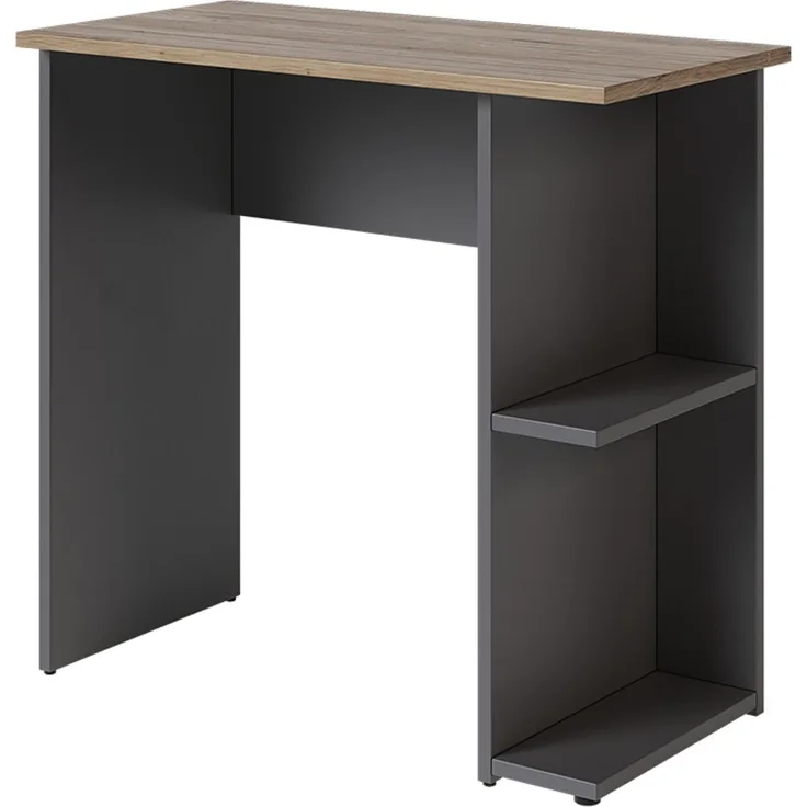 Schreibtisch Simple Anthrazit/Artisan 80 x 40 cm Vicco