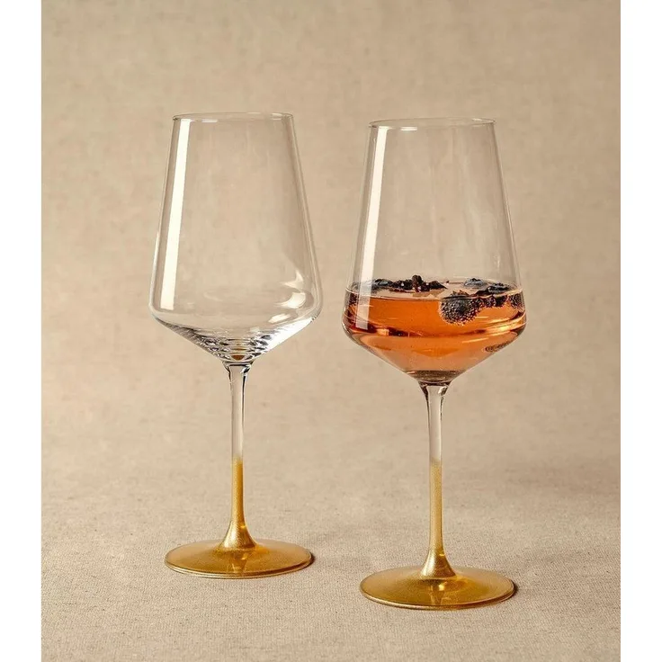 LEONARDO Weinglas PUCCINI, 560 ml, spülmaschinenfest, 2-tlg, Kristallglas, 2-teilig
