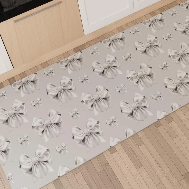 PETTI Artigiani Italiani - Küchenteppich vor dem Waschbecken, Teppichläufer, Läufer für Wohnzimmer, waschbar, rutschfest, 52x240 cm, 100% Made in Italy