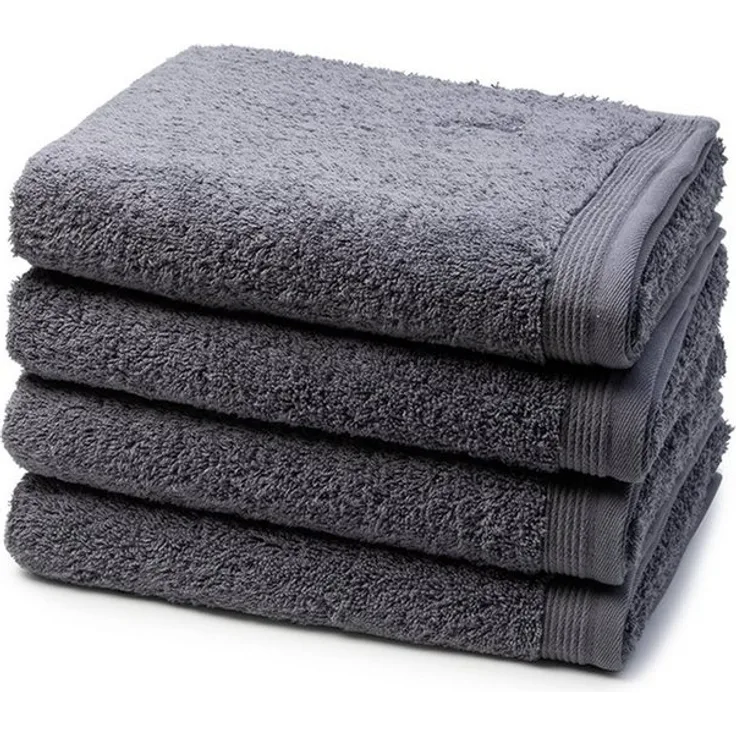 Möve Superwuschel 4 tlg. Frottier-Set - 4 X Handtuch (50 X 100cm) - 520 g/m2 - Stone