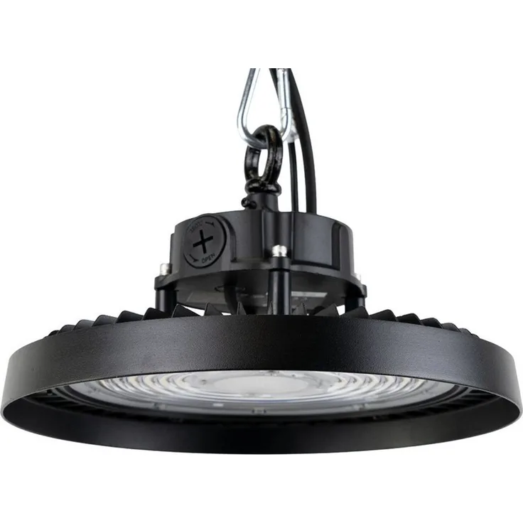 ENOVALITE LED Arbeitsleuchte ENOVALITE LED Hallenstrahler HighBay 200 W 4000 K Neutralweiß Schwarz, LED fest integriert, Neutralweiß