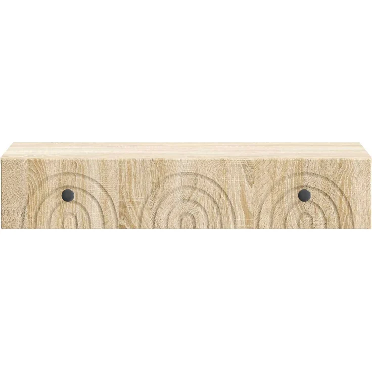 vidaXL Wandmontierter Beistelltisch Sonoma-Eiche 87,5 x 34,5 x 17 cm 898157 – Bild 5