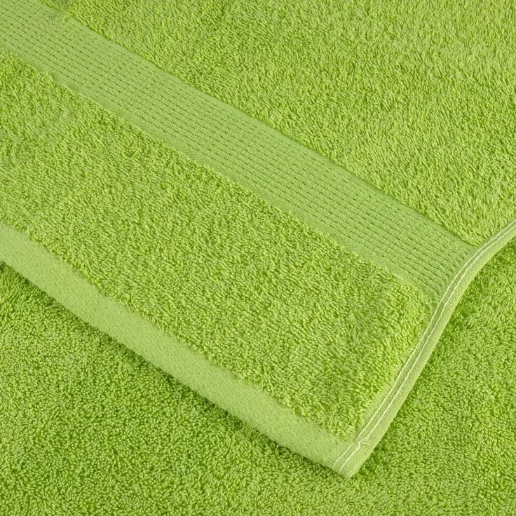 vidaXL Premium-Duschtücher SOLUND 10 Stk. Apfelgrün 70x140 cm 600 g/m² 137502 – Bild 6