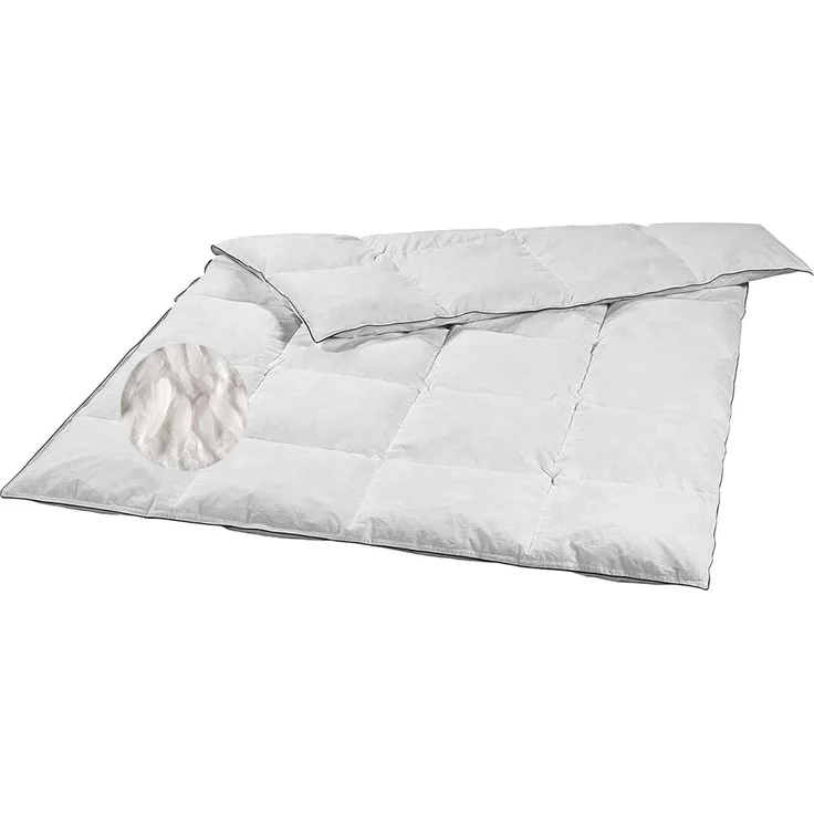 sleepling Daunenbettdecke als Kassettendecke, Füllung: 90% Daunen / 10% Federn, Bezug: 100% Baumwolle, ÖKO-TEX STANDARD 100, ganzjährige Winterbettdecke, reines Naturprodukt – Bild 1