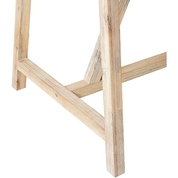 Gartentisch Holz Heller Holzfarbton TALAMONE – Bild 6