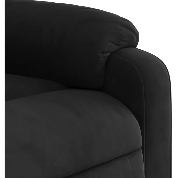 vidaXL Massagesessel Aufstehhilfe Elektrisch Schwarz Mikrofasergewebe 3204953 – Bild 10